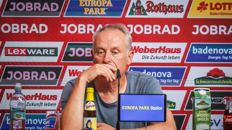 Mächtig bedient nach der Pleite gegen den BVB: Christian Streich.