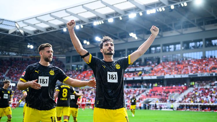 Zwei Matchwinner des BVB: Niclas Füllkrug und Mats Hummels.