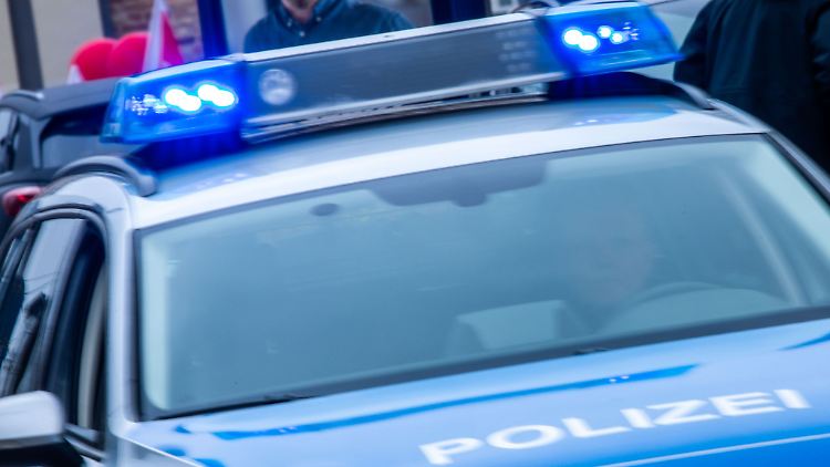 Die Polizei war mit mehren Streifenwagen im Einsatz.