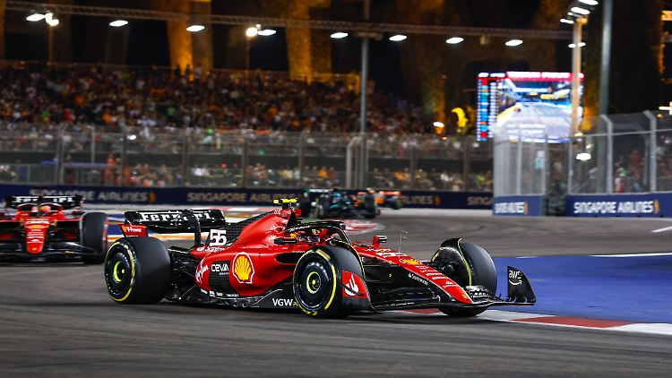 Carlos Sainz lässt die Siegesserie reißen. 