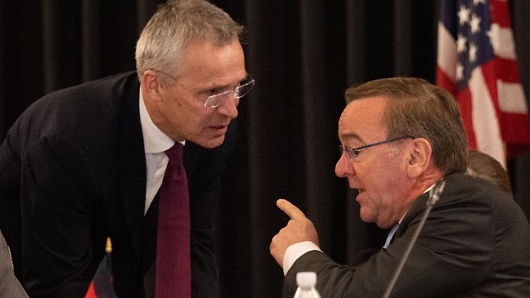 Zwei, die gerne Klartext reden: Verteidigungsminister Pistorius und NATO-Generalsekretär Stoltenberg