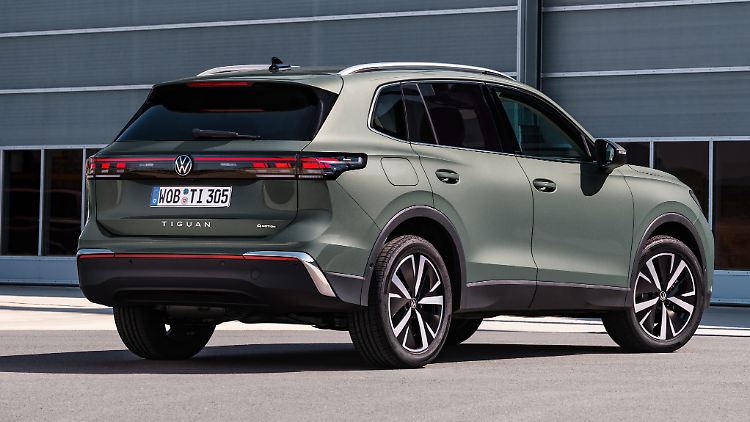 Auch wenn der neue Volkswagen Tiguan bullig aussieht, ist er in Wirklichkeit doch ein kompaktes Fahrzeug.