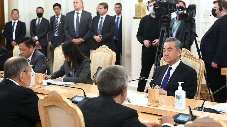 Russisch-chinesisches Treffen in Moskau.