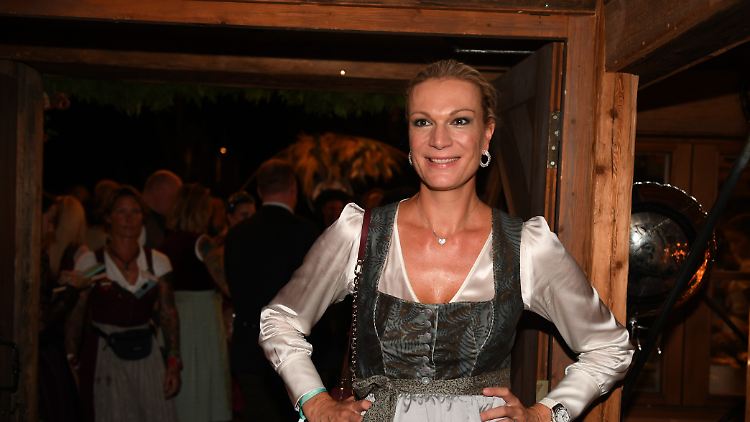 Maria Höfl-Riesch ist wieder solo.