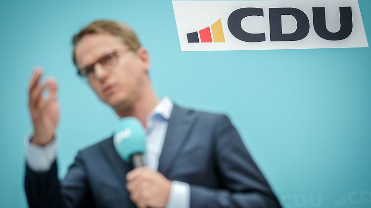 "Die CDU wird wieder schwarz", sagte Generalsekretär Linnemann.
