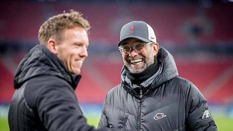 Julian Nagelsmann (links) wird die deutsche Nationalmannschaft zur WM 2026 führen.