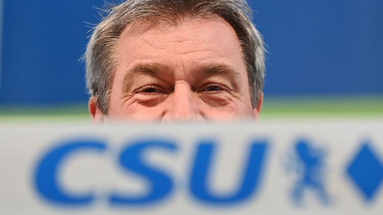 Weit entfernt von früheren Verhältnissen: Umfragen sehen die CSU teils deutlich unter 40 Prozent.