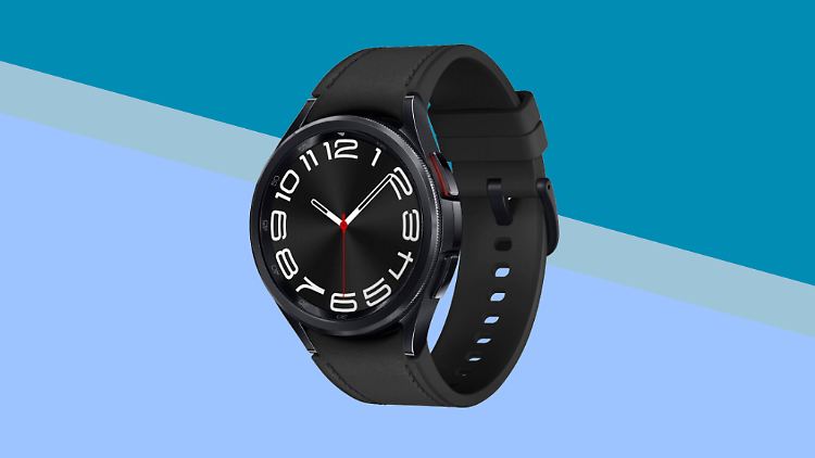 Schick, praktisch und im Angebot: die Samsung Galaxy Watch 6 Classic.