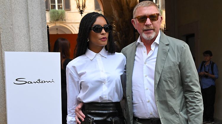 Gönnen sich eine Italien-Reise: Boris Becker und Lilian de Carvalho Monteiro.