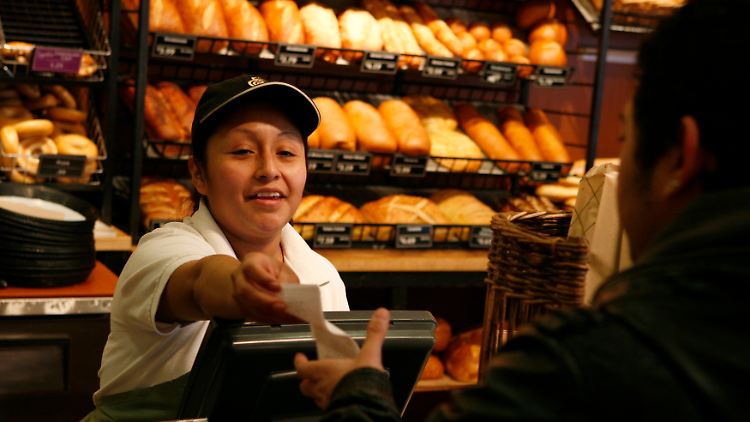 Die Inflation ist an der Bäckerei-Theke spürbar. 
