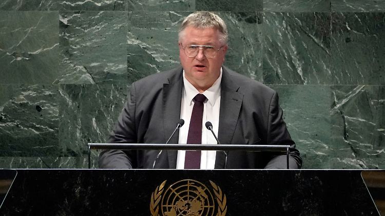 Kürzlich noch beim UN-Gipfel als russischer Diplomat, ist Dmitri Rogosin nun Senator.