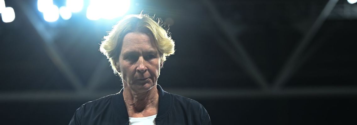 Aktuell krankgeschrieben: Nationaltrainerin Martina Voss-Tecklenburg.