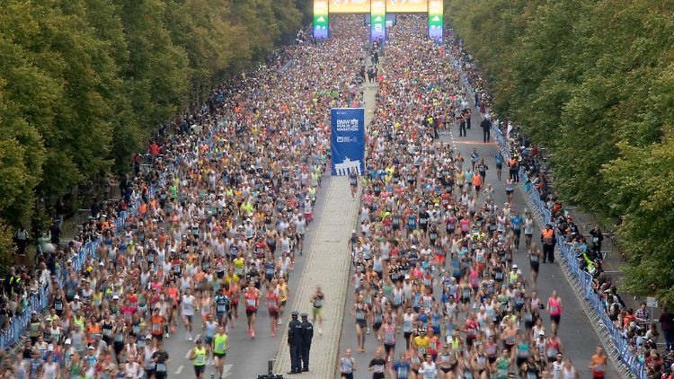 Zehntausende Läufer sind beim alljährlichen Berlin-Marathon am Start. Da bietet sich ein Krimi voll schwarzen Humors rund um die Läufergemeinde an.
