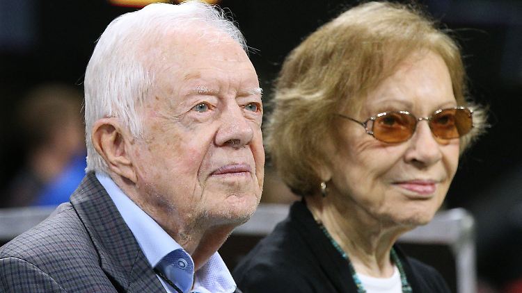 Die Carters - mittlerweile seit 77 Jahren verheiratet - auf einem Archivbild von 2018.