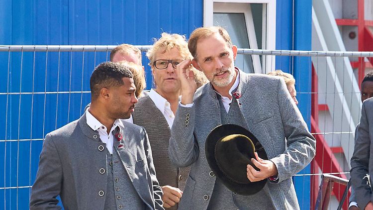 Auch für Trainer Thomas Tuchel war es das erste Oktoberfest bei den Bayern.