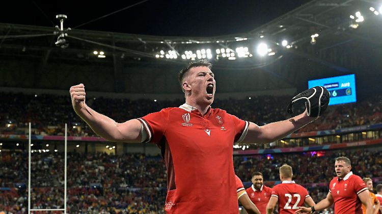 Die Waliser untermauern ihre Ambitionen bei der Rugby-WM.