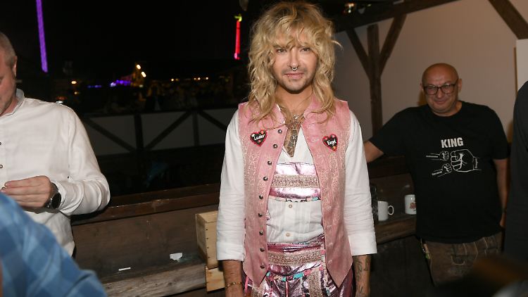 Ein Augenschmaus: Bill Kaulitz auf dem Oktoberfest.