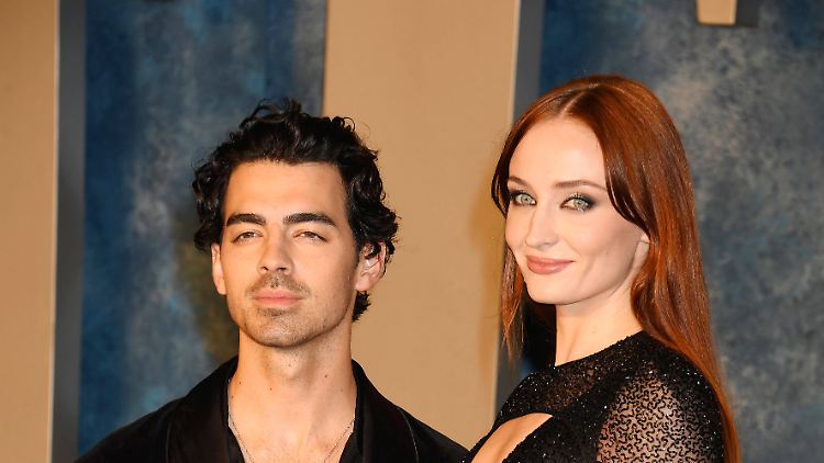 Joe Jonas and Sophie Turner im März bei der Vanity Fair Oscar Party.