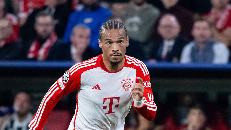 Leroy Sané ist in diesen Tagen äußerst dynamisch unterwegs.
