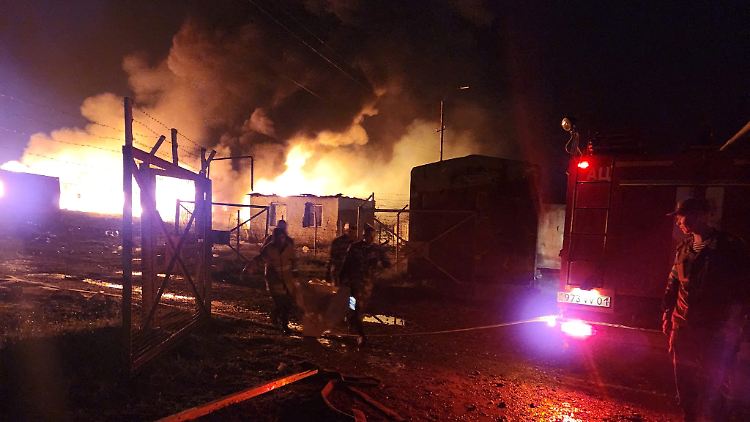 Die Ursache der Explosion ist noch unklar.