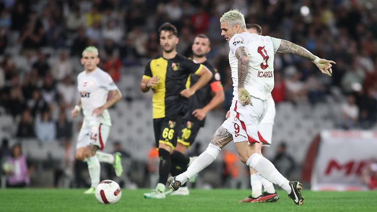 Mauro Icardi reparierte seinen bitteren Fehlschuss schnell.