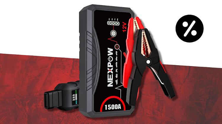 Autobatterie leer? Starthilfe-Powerbanks helfen im Notfall.