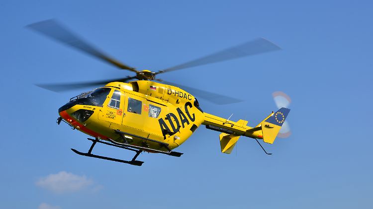 Der Rettungshubschrauber brachte am Ende den Jungen nicht ins Krankenhaus. 