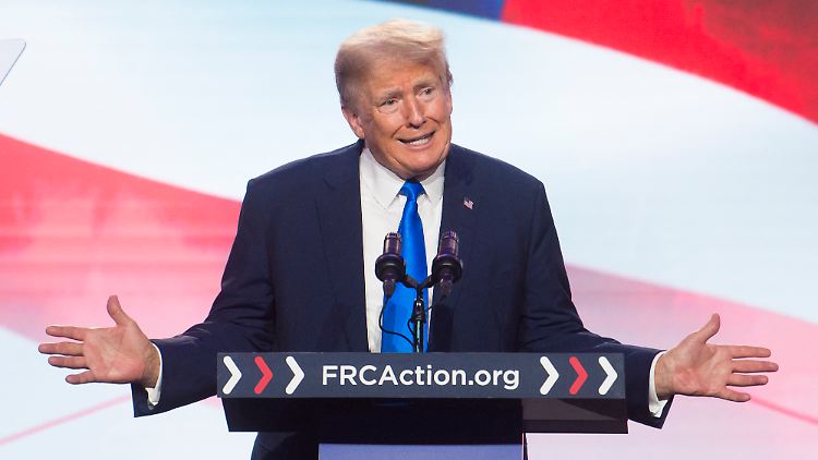 Trump hat derzeit vier verschiedene Anklagen vor der Brust.