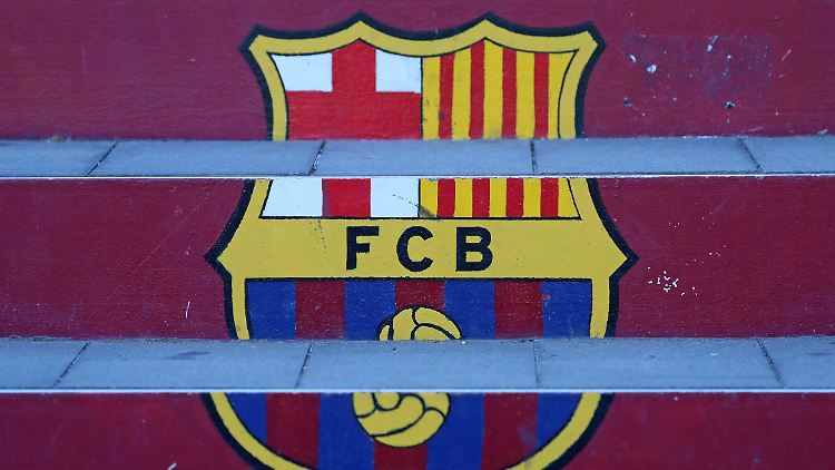 Der FC Barcelona ist nicht hinter Gittern. Hier nur eine Aufnahme von der Baustelle  rund um das Stadion Camp Nou. 