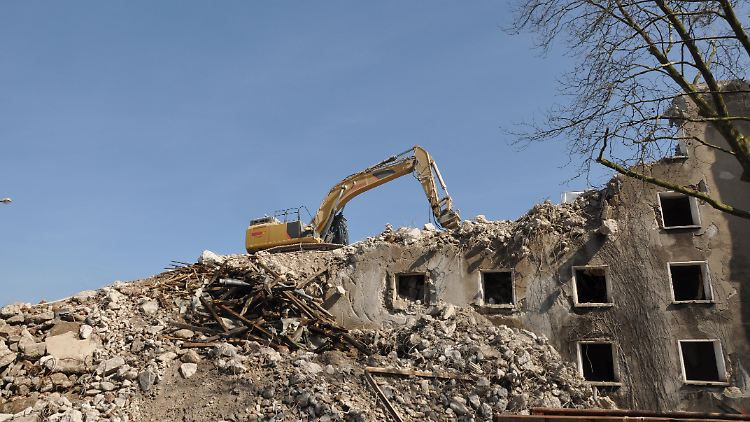 Jährlich fallen mehr als 220 Millionen Tonnen Bauabfälle an.