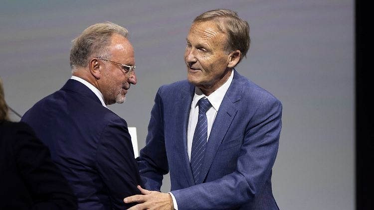 Rummenigge (links) und Watzke.