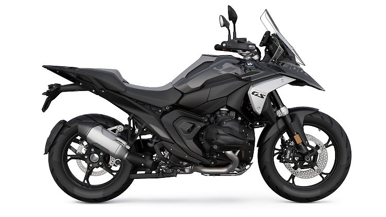 Die R 1300 GS "Triple Black" hat neben ihrer speziellen Dreifarb-Lackierung unter anderem einen höheren, elektrisch verstellbaren Windschild.