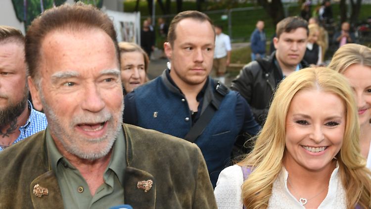 Zuletzt sah man die beiden zusammen auf dem Oktoberfest: Arnold Schwarzenegger und  Heather Milligan.