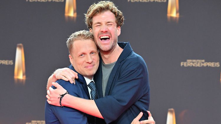 Oliver Pocher kann den Zuspruch von Luke Mockridge offenbar gerade gut gebrauchen.