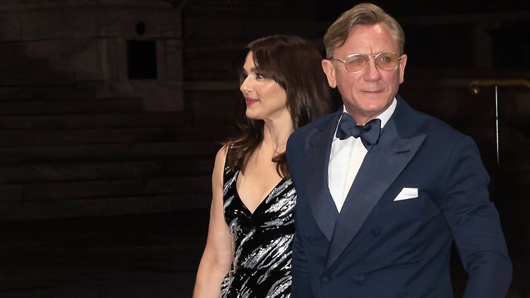 Gestatten, James Bond: Daniel Craig mit seiner Frau Rachel Weisz.