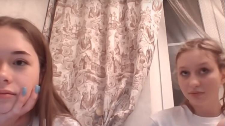 "Den Teufel gesehen" - Screenshot aus einem Gespräch bei Chatroulette.
