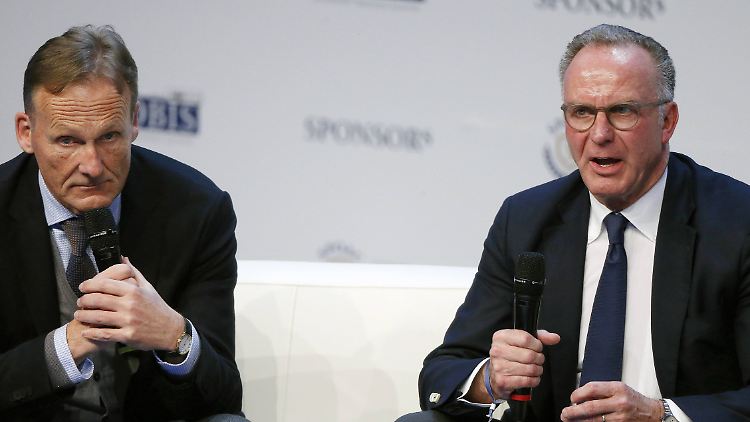 Die Funktionäre Hans-Joachim Watzke (l.) und Karl-Heinz Rummenigge geben in der Russland-Frage den Ton vor.