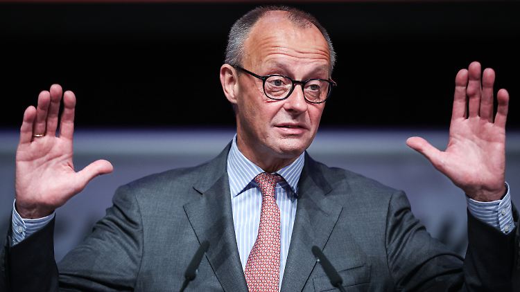 Hält sich am 9. Oktober einen Termin im Kalender frei: CDU-Chef Friedrich Merz.