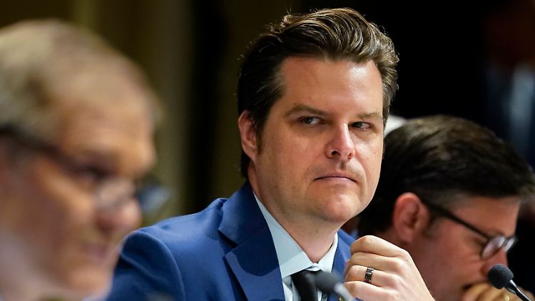 Dass Hardliner Matt Gaetz den Antrag stellen will, kam wenig überraschend.