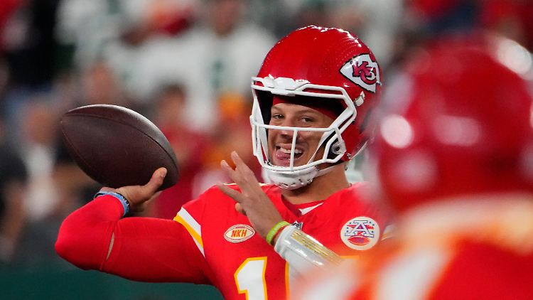 Patrick Mahomes erlebte einen Abend mit vielen Aufs und Abs.
