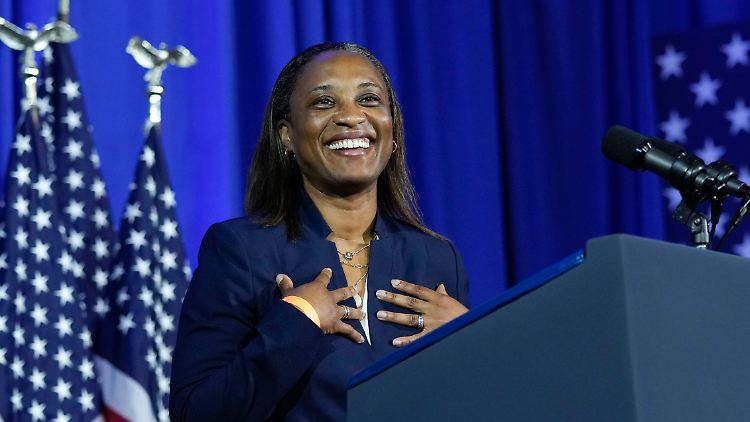 Die Demokratin Butler war bei den Wahlen 2020 Beraterin der aktuellen Vizepräsidentin Kamala Harris.