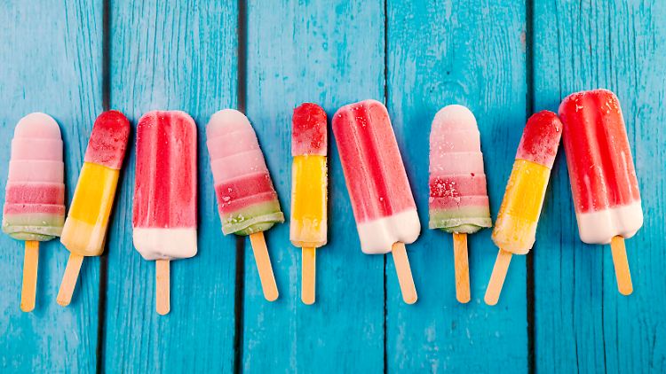 Wassereis wurde unter dem Namen Popsicle bekannt.
