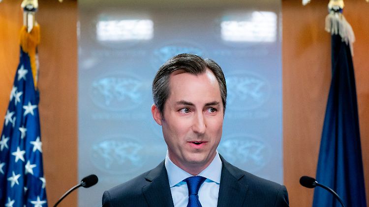 Matthew Miller, seines Zeichens Sprecher des US-Außenministeriums.