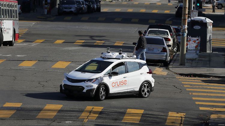 Das Robotaxi (hier im Jahr 2017) war nach Herstellerangaben zufällig in den Unfall verwickelt.