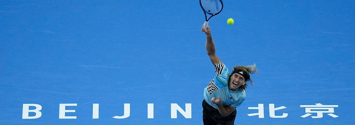 Verpasste in Peking das Finale: Alexander Zverev.
