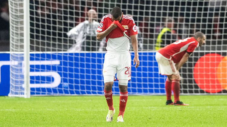 Union Berlin konnte den Nackenschlag gegen Braga nur schwer verkraften.