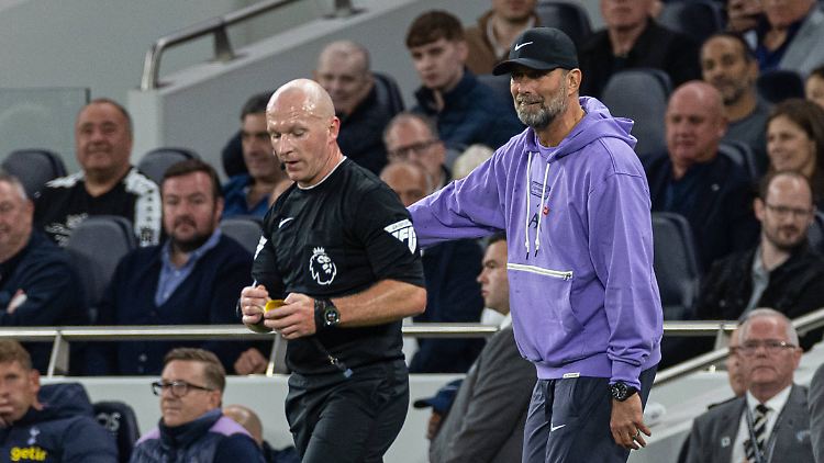 Jürgen Klopp war außer sich nach dem VAR-Fehler.