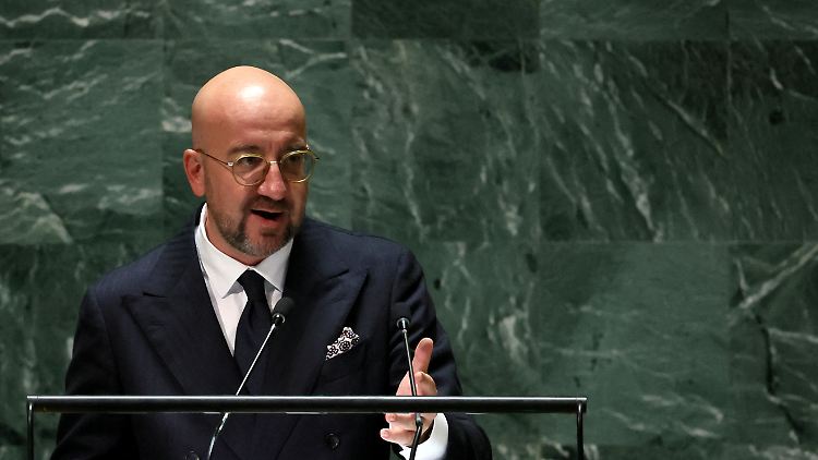 Will Stabilität in der EU: Charles Michel.
