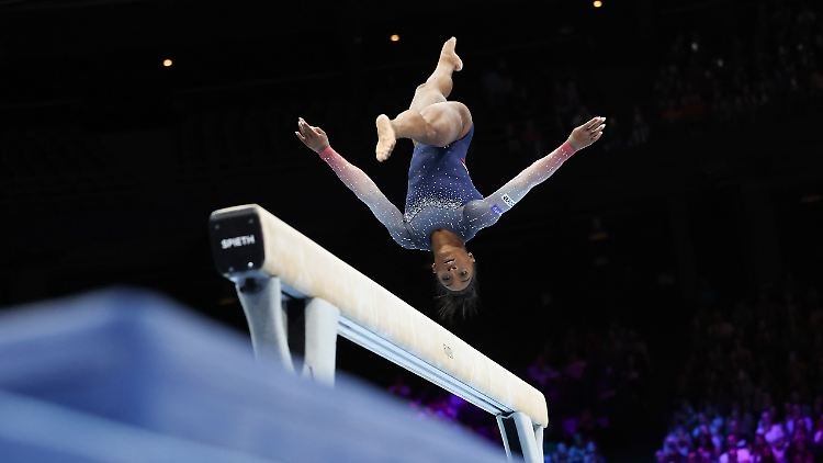 Einfach ein Phänomen: Simone Biles.