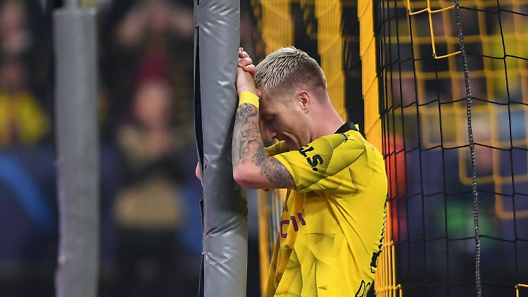 Fassungslos: Marco Reus.